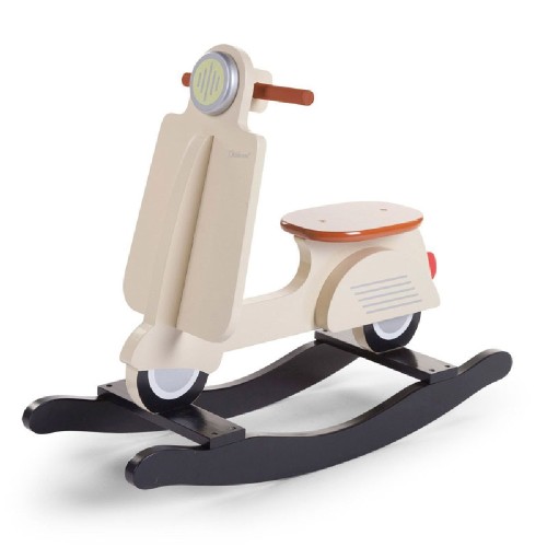Bujak na biegunach skuter Vintage Cream Childhome