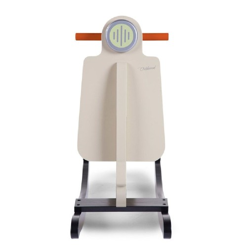 Bujak na biegunach skuter Vintage Cream Childhome