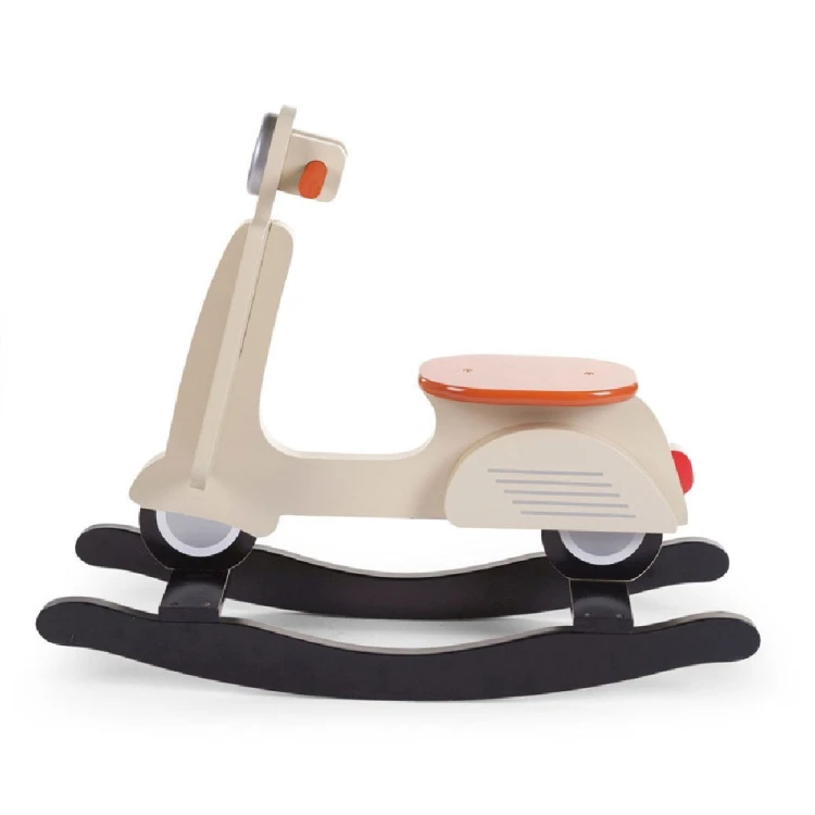Bujak na biegunach skuter Vintage Cream Childhome