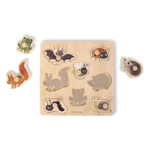 Puzzle drewniane Forest friends Filibabba
