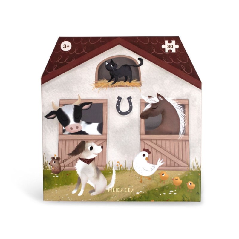 Puzzle duże 30 el. Magic Farm Filibabba