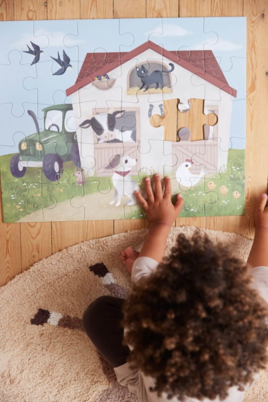 Puzzle duże 30 el. Magic Farm Filibabba