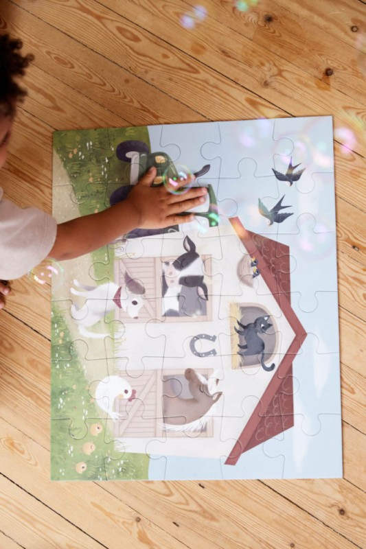 Puzzle duże 30 el. Magic Farm Filibabba