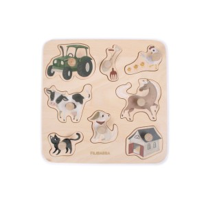 Puzzle drewniane Magic Farm Filibabba