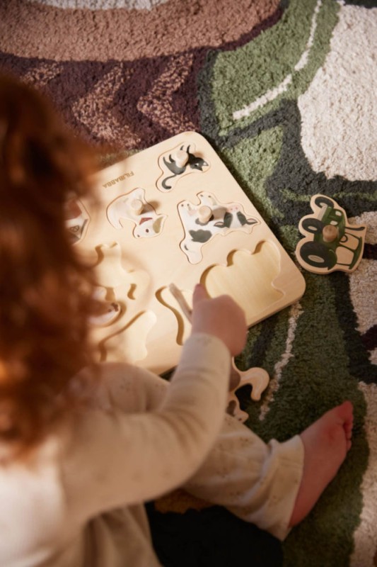 Puzzle drewniane Magic Farm Filibabba
