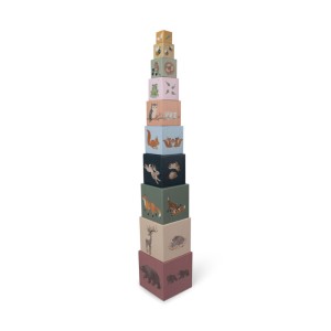 Piramida edukacyjna Cyfry Nordic animals Filibabba