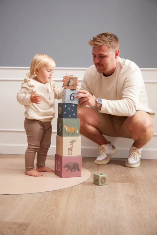 Piramida edukacyjna Cyfry Nordic animals Filibabba