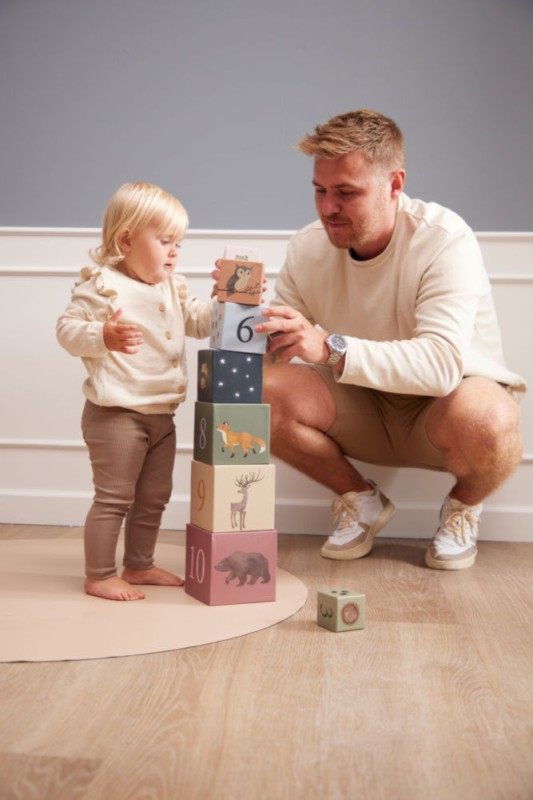 Piramida edukacyjna Cyfry Nordic animals Filibabba