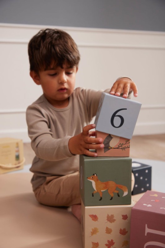 Piramida edukacyjna Cyfry Nordic animals Filibabba