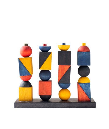 Płotek Modern X – Modern Stacking Toy Wooden Story