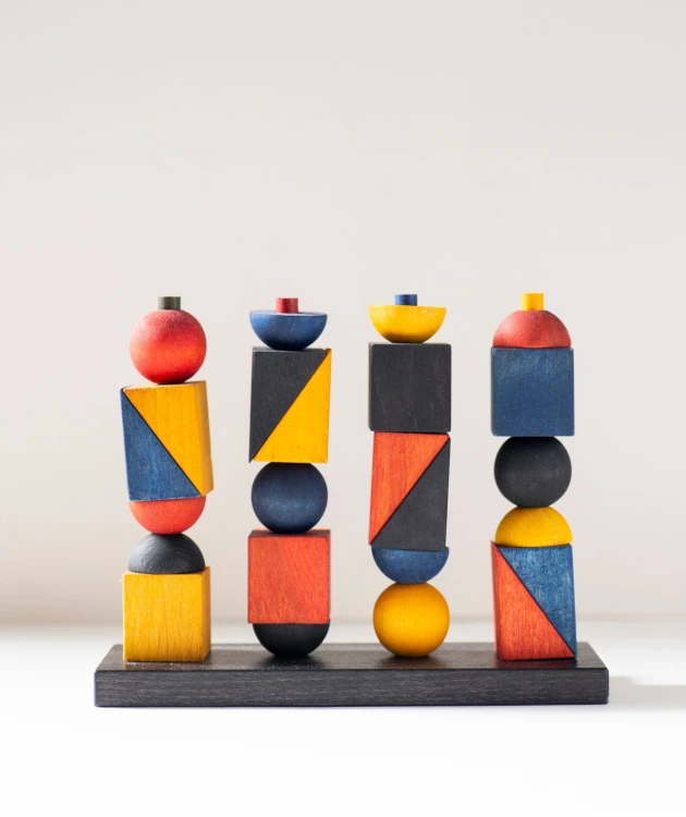 Płotek Modern X – Modern Stacking Toy Wooden Story
