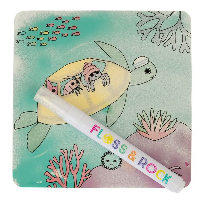Karty wodne z pisakiem - Ocean Floss & Rock