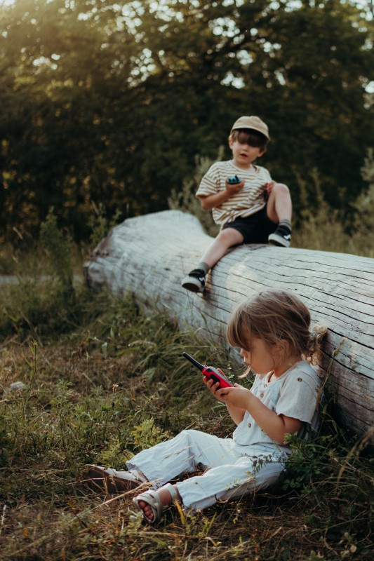 Walkie-talkie dalekiego zasięgu dla dzieci Kidytalk Kidywolf