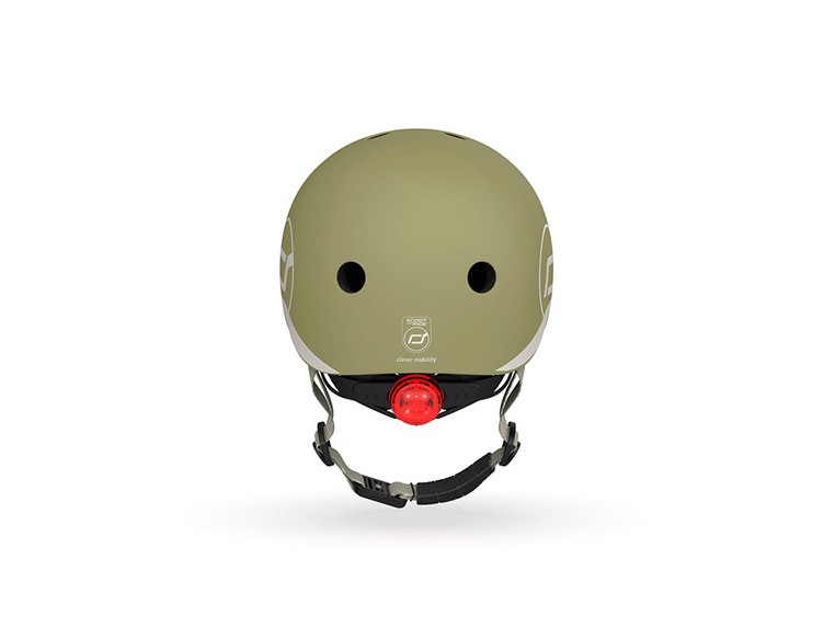 Scoot and Ride Kask dla dzieci XXS-S 1-5 lat Olive SCOOTANDRIDE