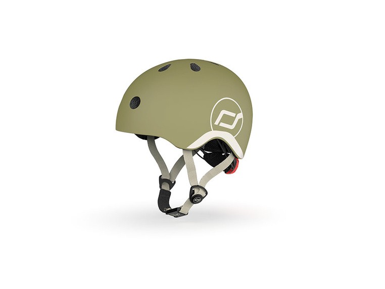 Scoot and Ride Kask dla dzieci XXS-S 1-5 lat Olive SCOOTANDRIDE