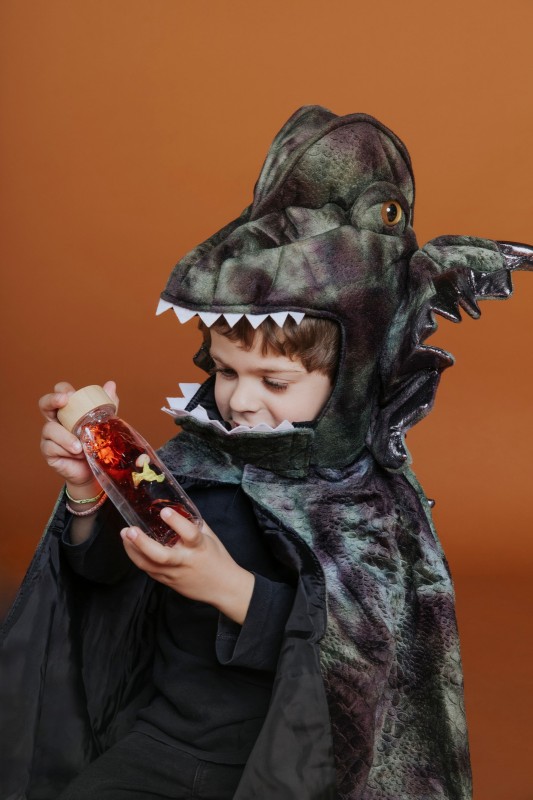 Butelka sensoryczna, dwufazowa MOVE T-Rex Petit Boum
