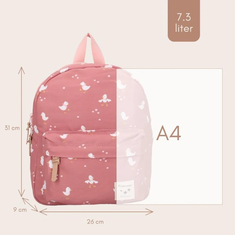 Plecak dla dzieci Little Story Brown KIDZROOM