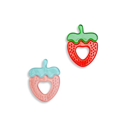 Chłodzący gryzak wodny Strawberry zestaw 2 szt. Bo Jungle