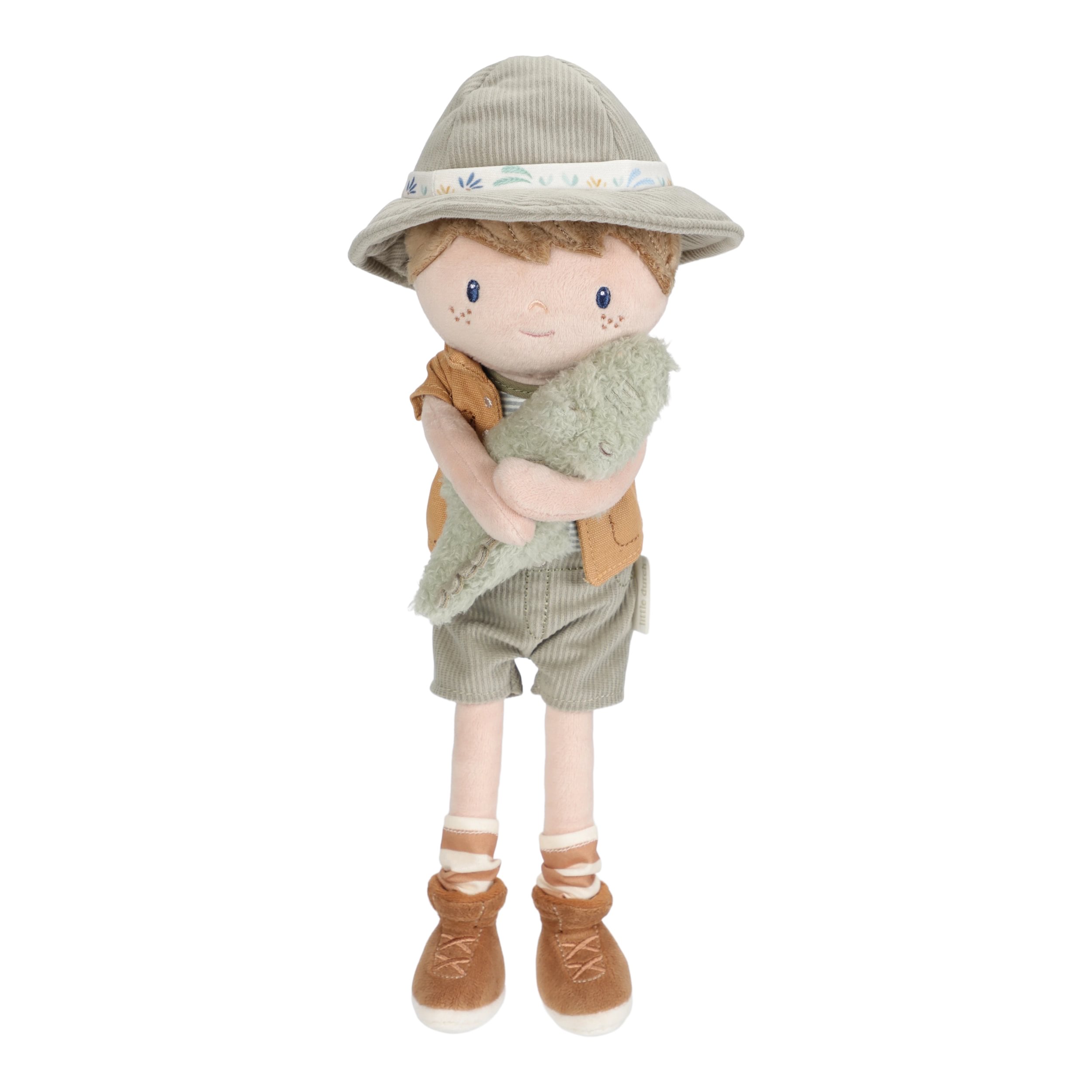 Przytulanka laleczka Jim Safari Friends GRS Little Dutch