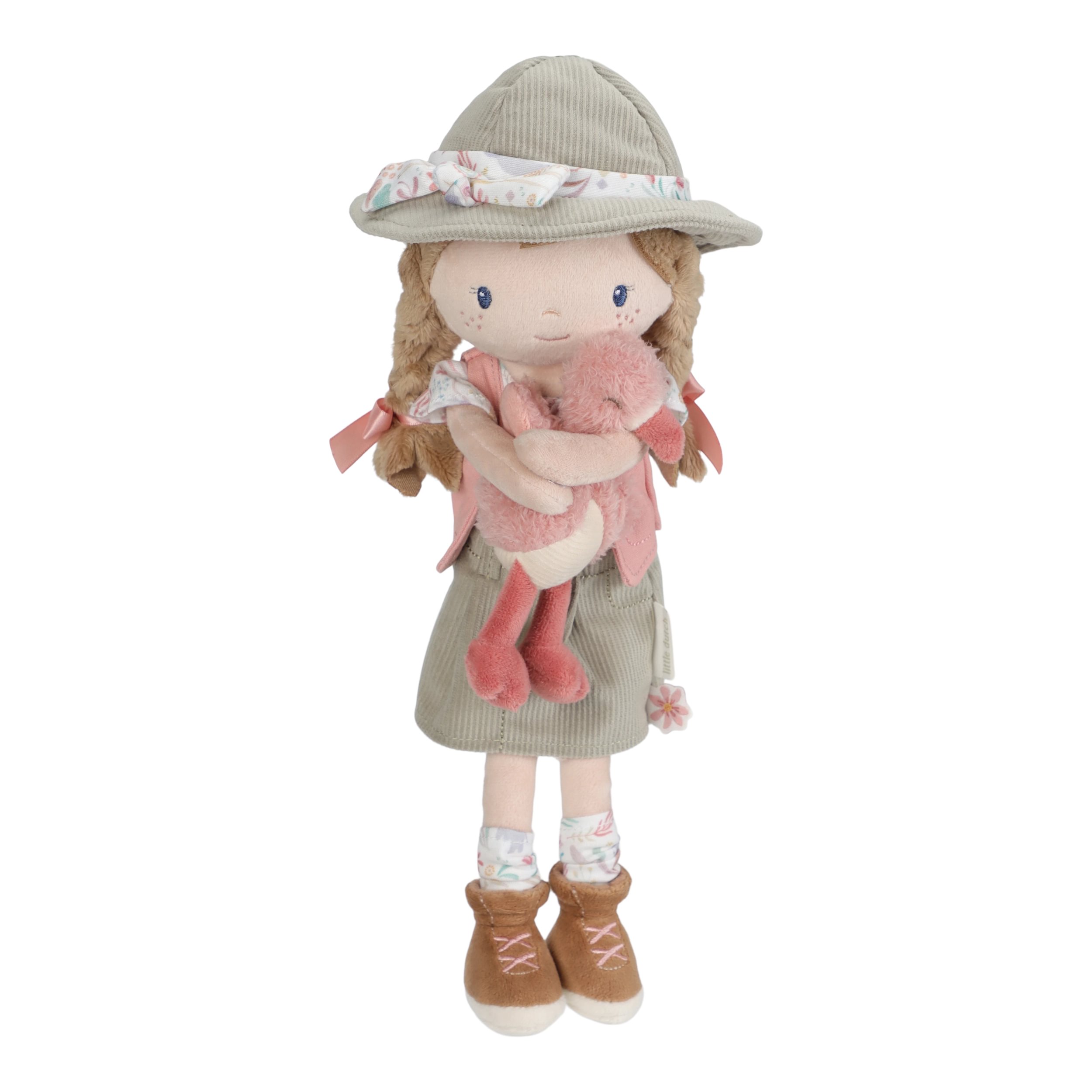 Przytulanka laleczka Rosa Safari Friends GRS Little Dutch