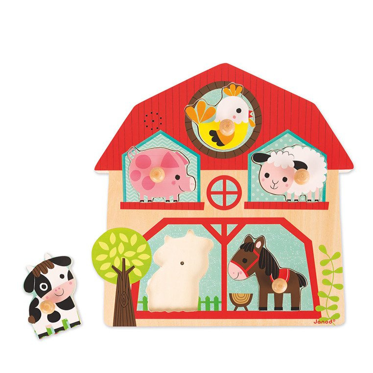 Puzzle muzyczne Mieszkańcy farmy Janod