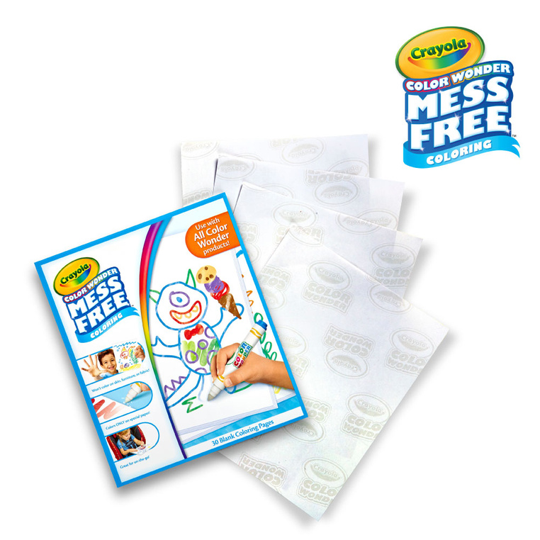 Papier do kolorowania magicznymi flamastrami Color Wonder Mess Free 3+ Crayola