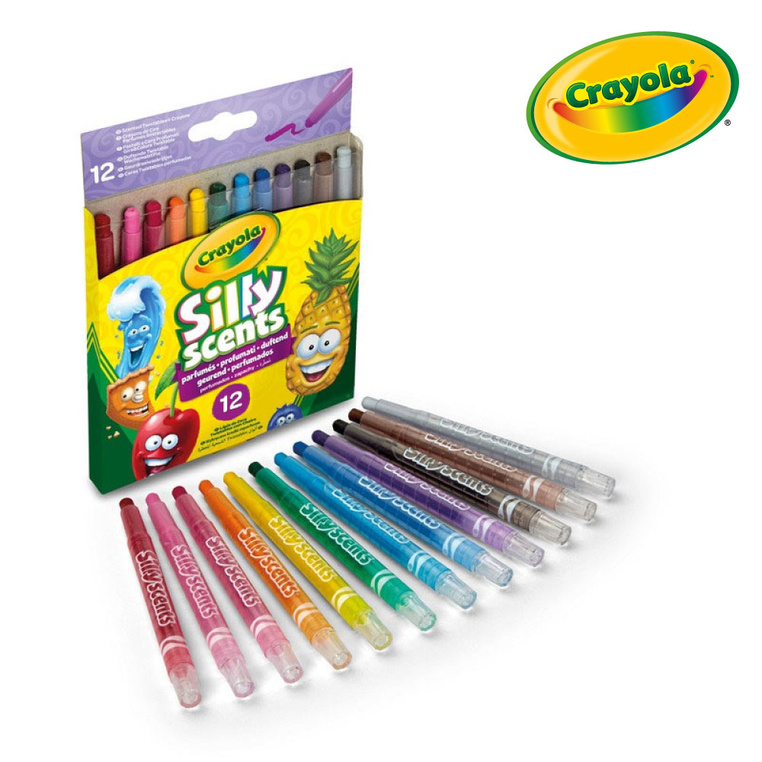 Kredki wykręcane zapachowe Silly Scents 12szt. Crayola