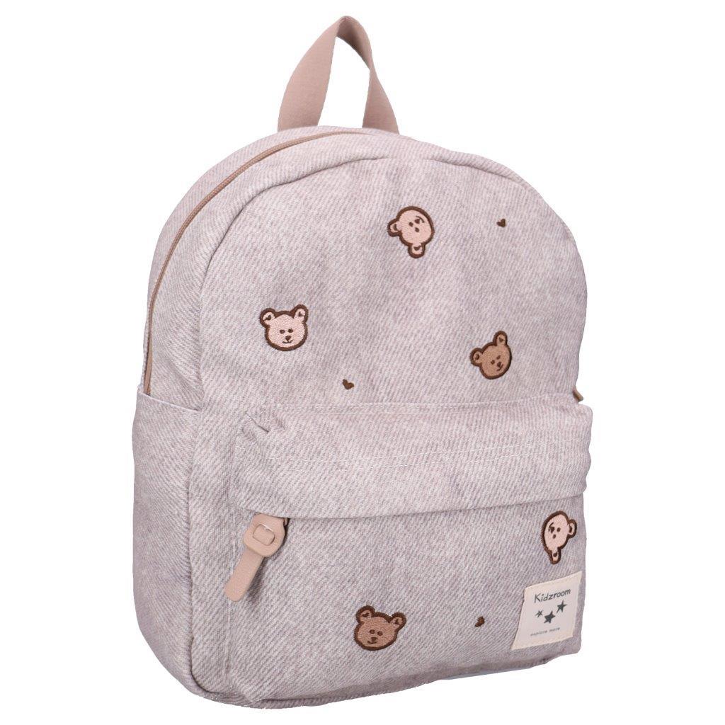 Plecak dla dzieci Teddy Bears grey jeans KIDZROOM