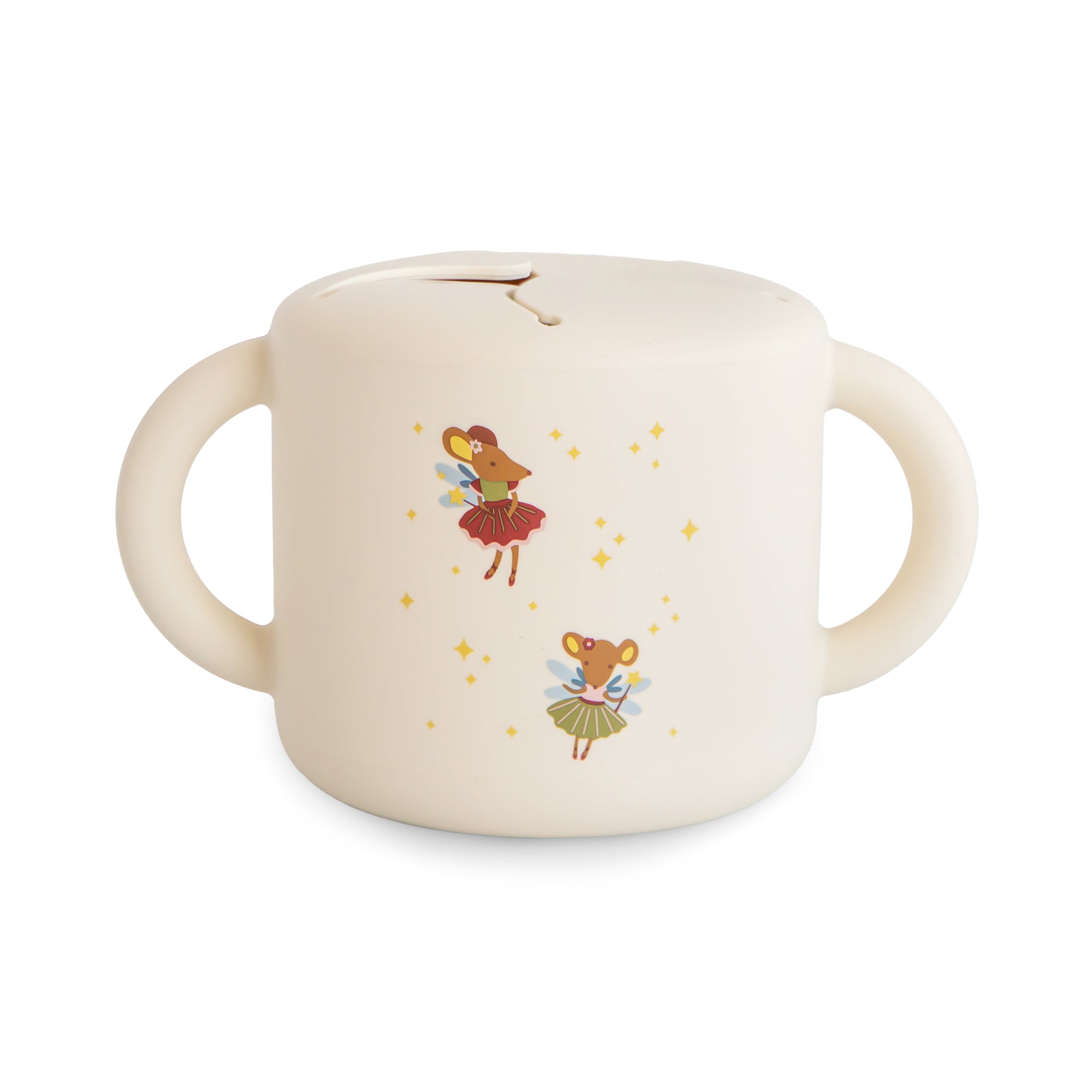 Kubek niewysypek na przekąski Fairy Mice Mushie